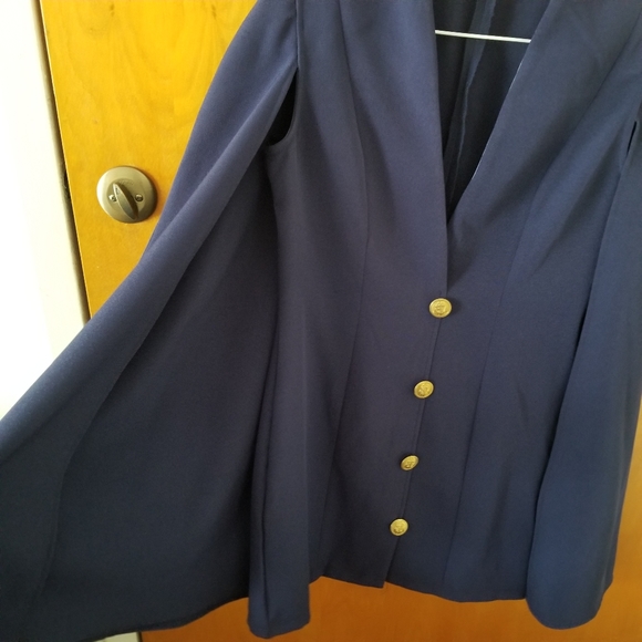 Rare London Cape Dress - Picture 2 of 6